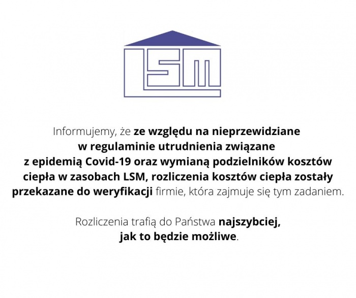 Rozliczenia koszt&oacute;w ogrzewania