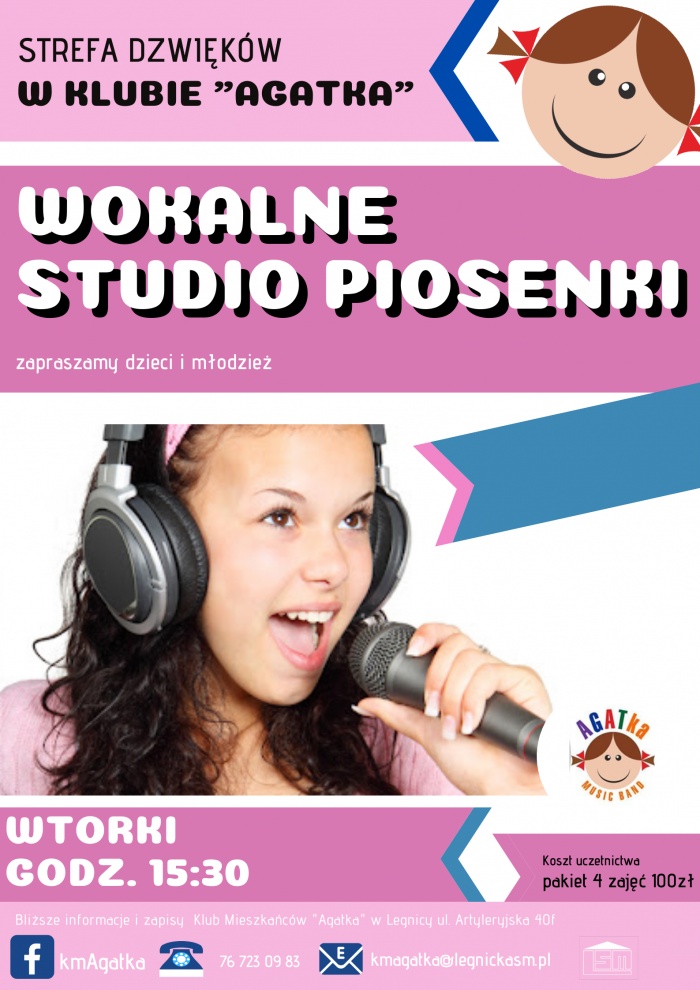Wokalne studio piosenki