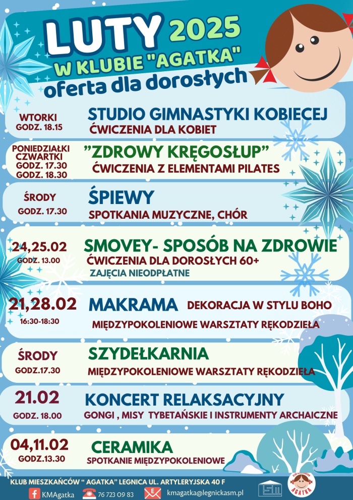 Luty - oferta dla dorosłych