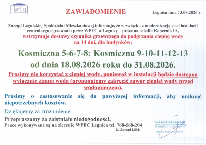 Zawiadomienie