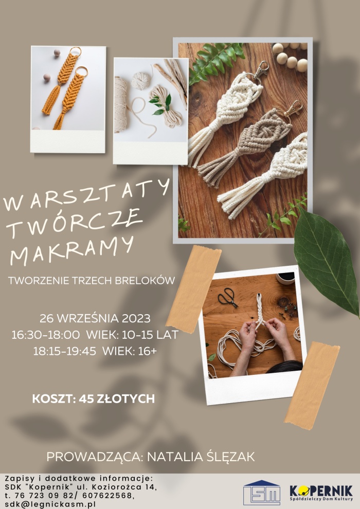Warsztaty makramy