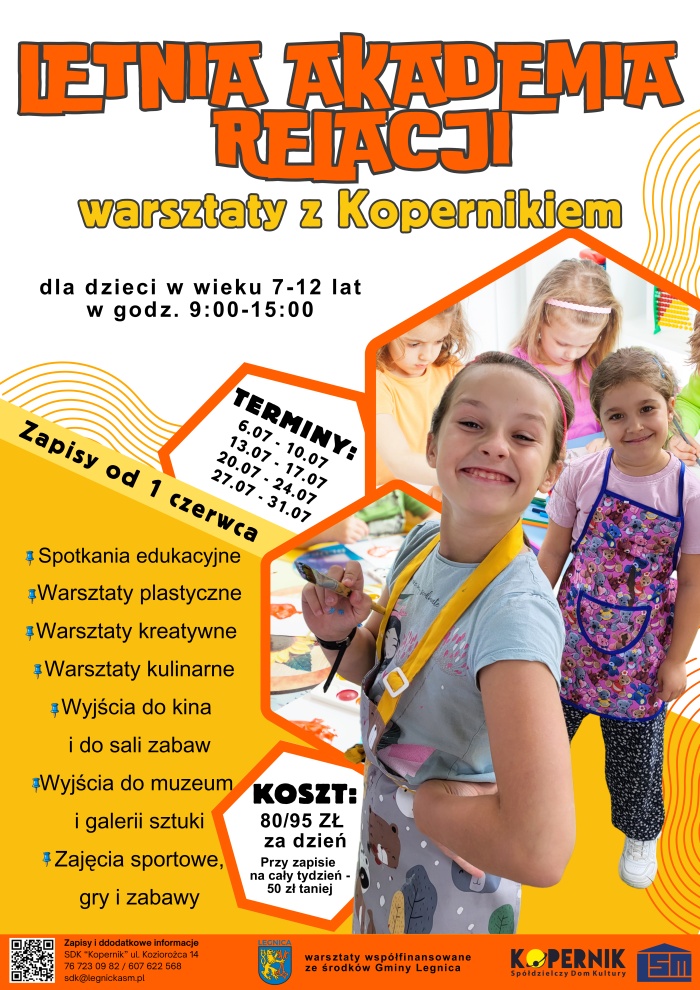 Letnia Akademia Relacji &ndash; wakacje pełne przyg&oacute;d z Kopernikiem!