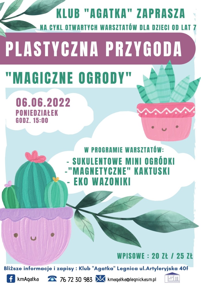 Przygoda z plastyką i  magiczne ogrody