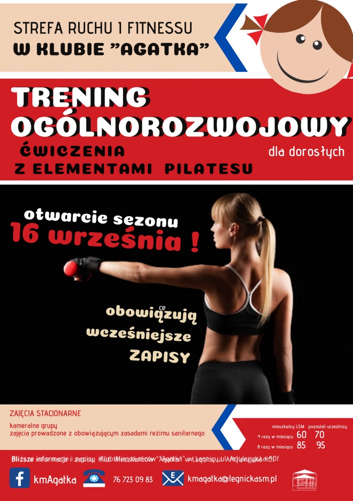 FITNESS, JOGA, ZUMBA, ZDROWY KRĘGOSŁUP