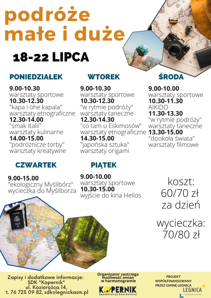 Podr&oacute;że małe i duże