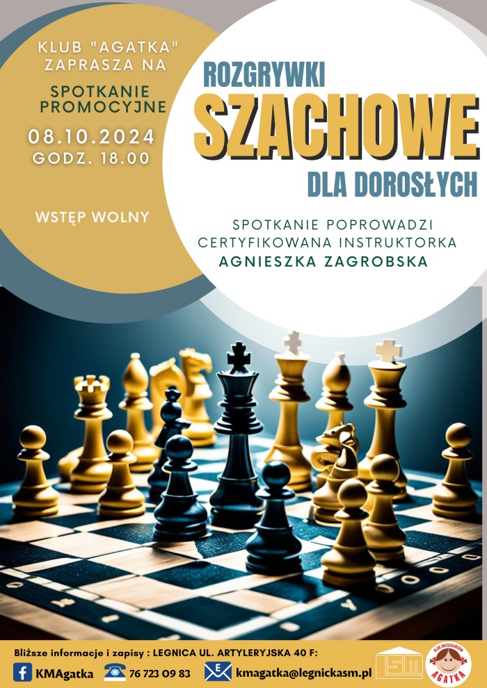 Rozgrywki szachowe dla dorosłych