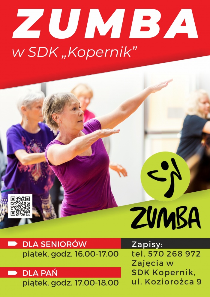 Zumba dla senior&oacute;w i pań