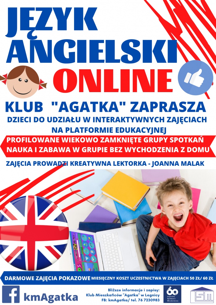 Język angielski  ONLINE