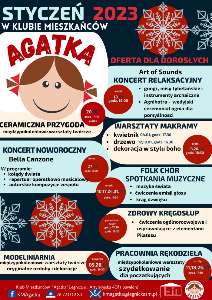 Styczeń 2023 w klubie mieszkańc&oacute;w