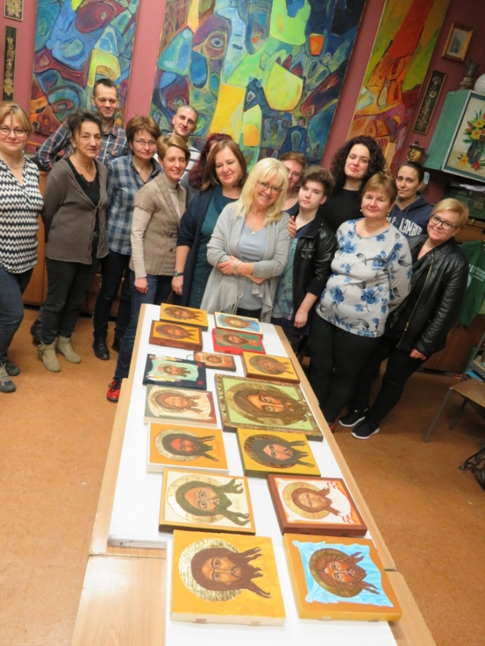 WARSZTATY PISANIA IKON W KLUBIE "AGATKA"