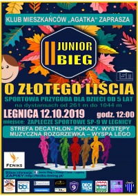 II Junior Bieg o "Złotego Liścia"