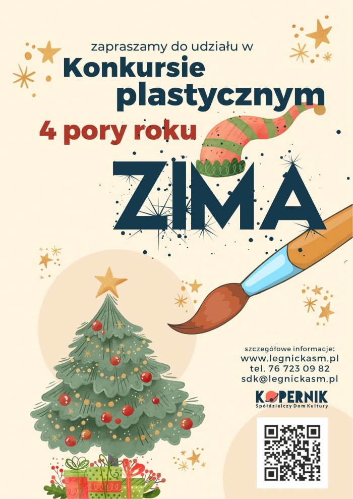 Konkurs plastyczny - 4 pory roku - zima