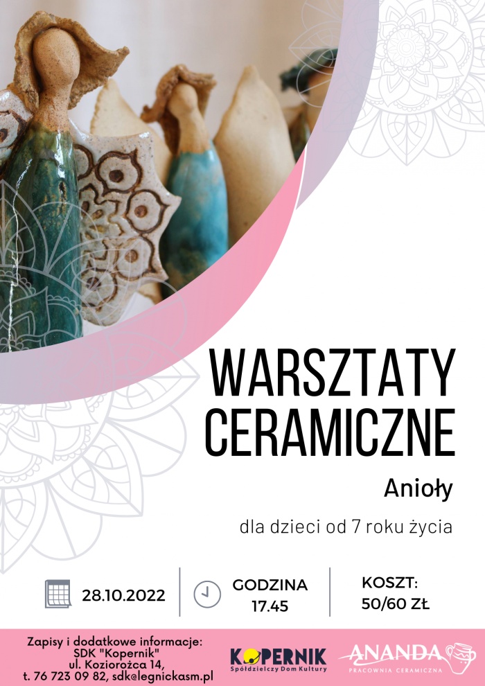 Warsztaty ceramiczne w SDK Kopernik