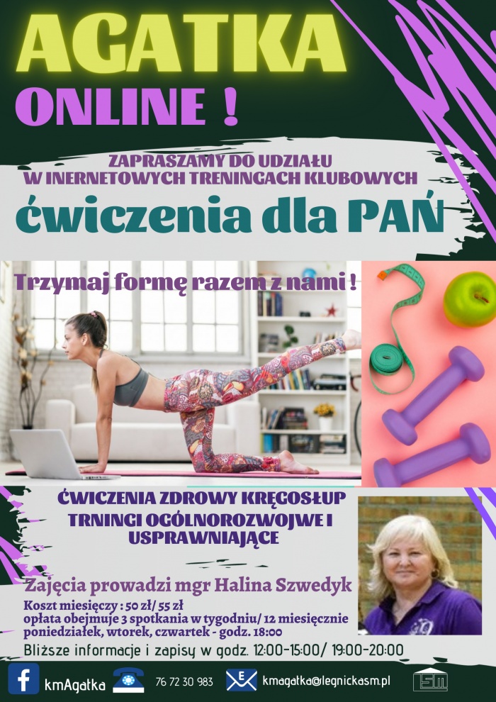 trzymaj formę z klubem "Agatka"