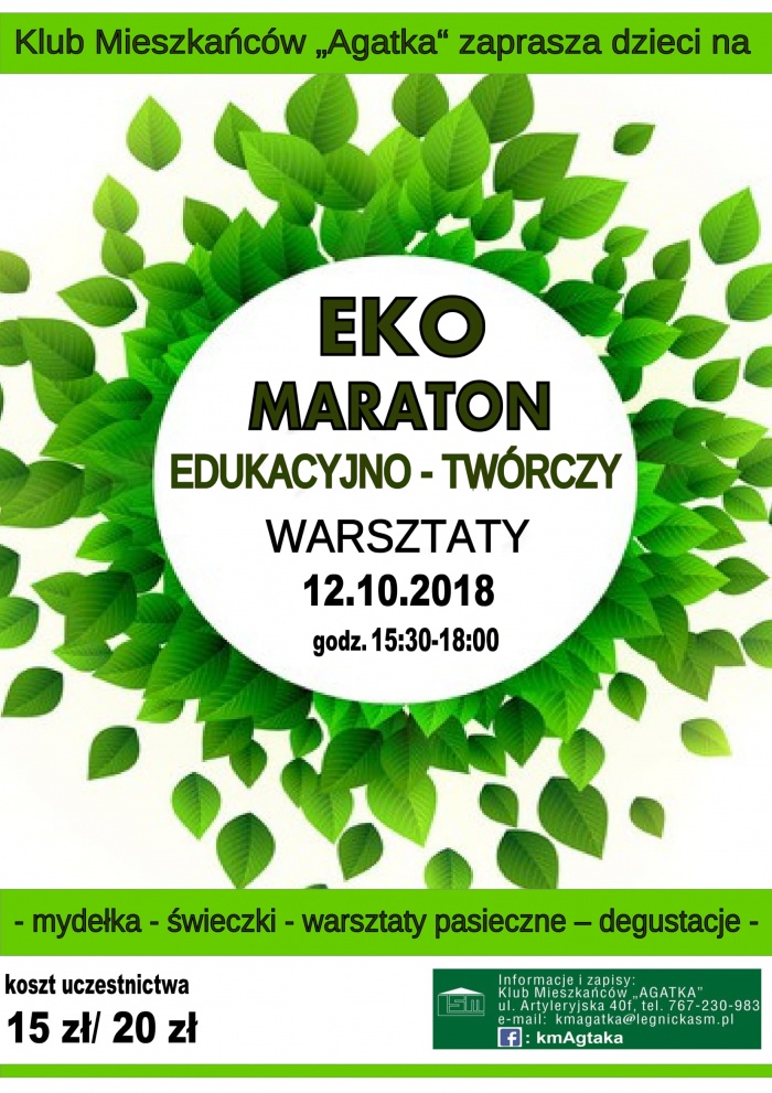 Eko maraton edukacyjno-tw&oacute;rczy