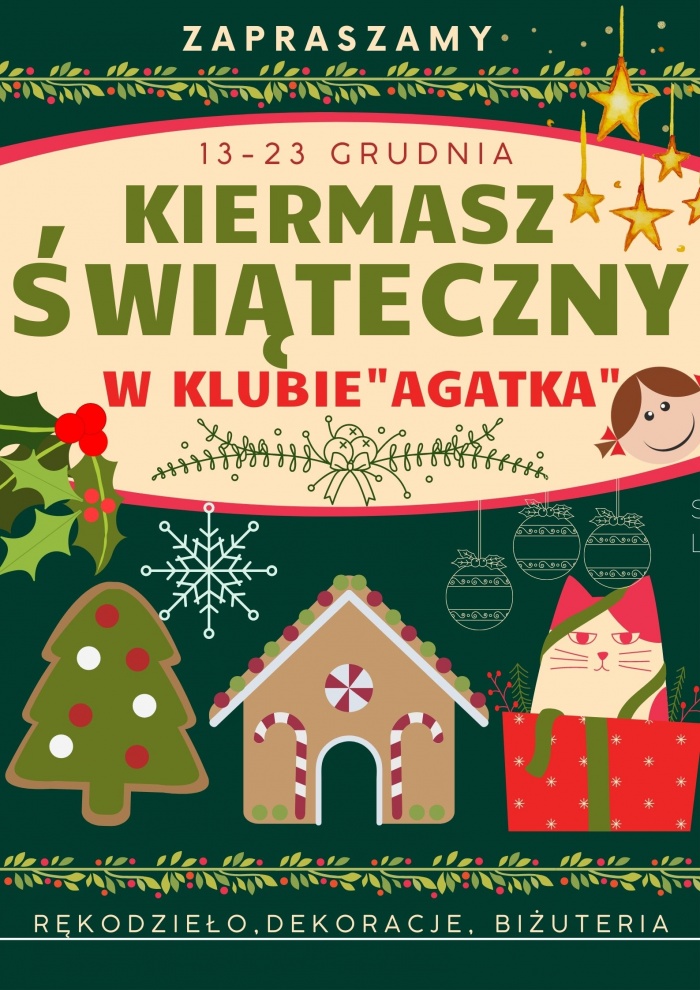 Kiermasz świąteczny w " Agatce"