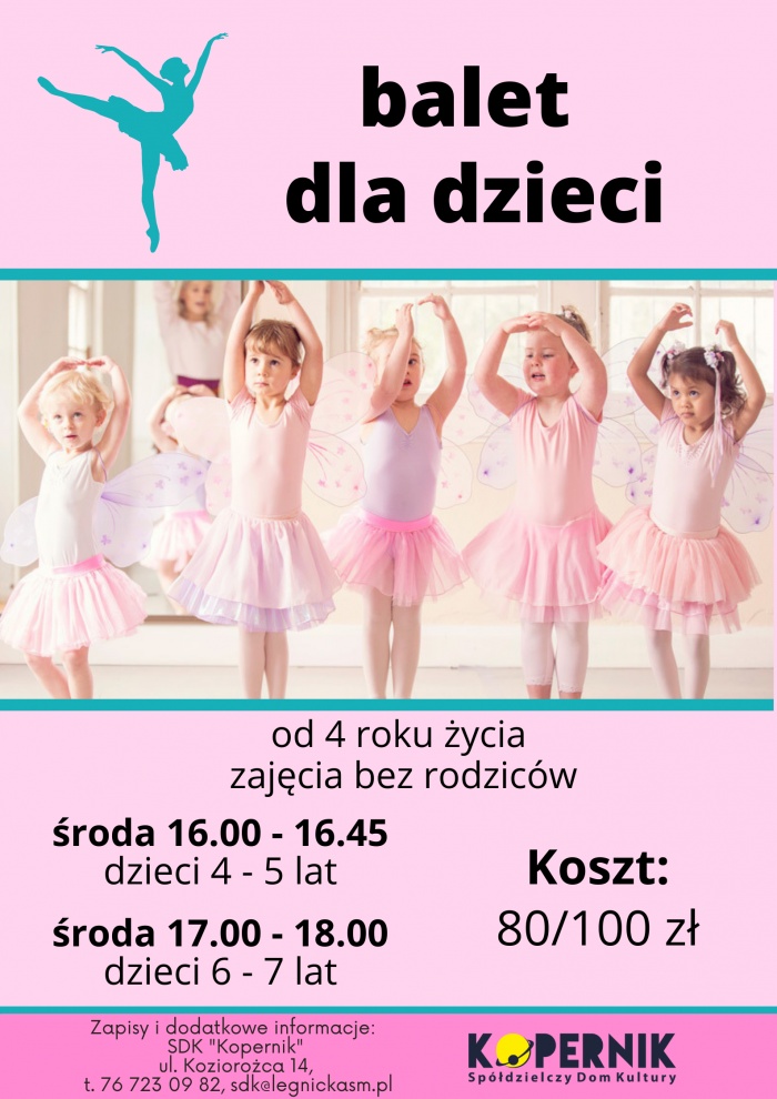 Balet dla dzieci w SDK Kopernik