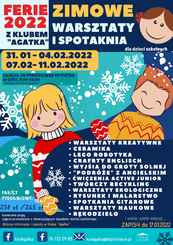 P&Oacute;ŁKOLONIE ZIMOWE W "AGATCE"