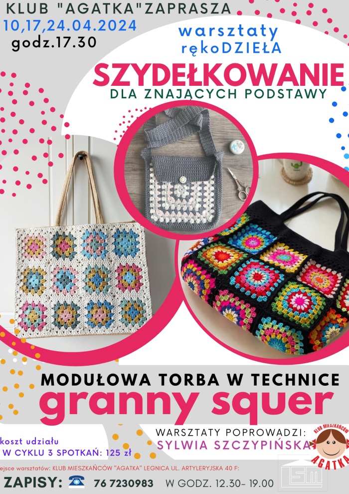 Szydełkowanie - granny sqer
