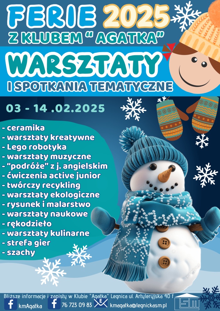 Ferie z klubem Agatka