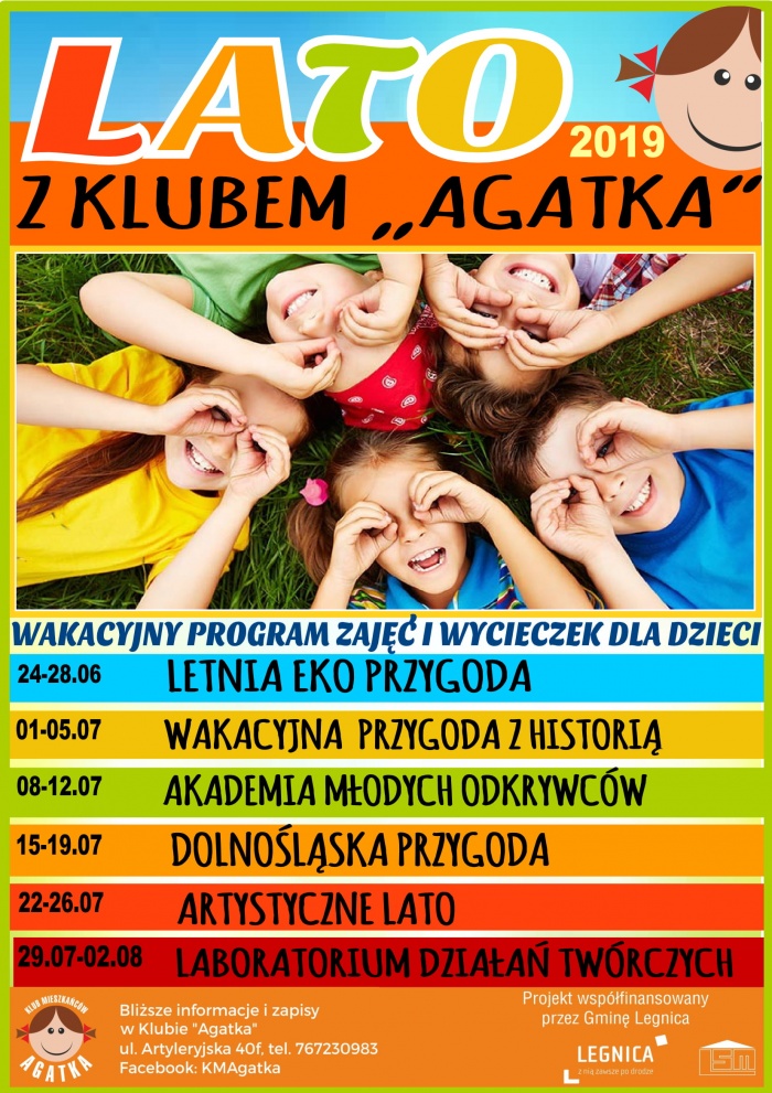 LATO 2019 Z KLUBEM "AGATKA"