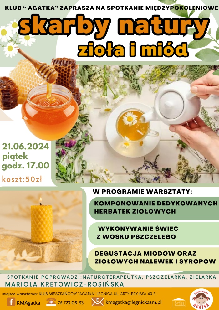 Skarby natury - zioła i mi&oacute;d
