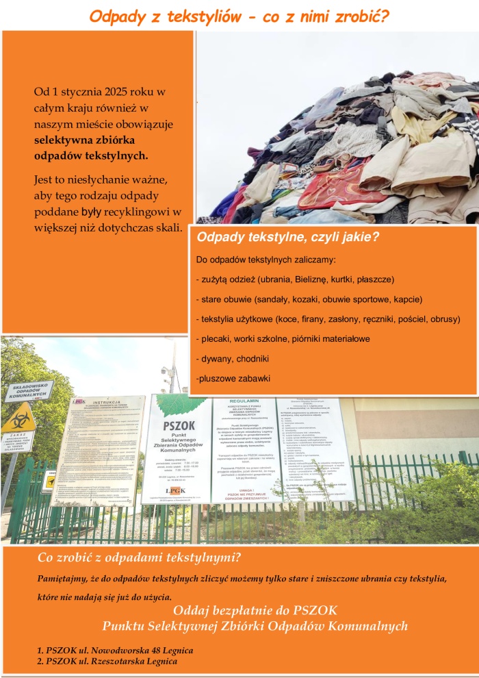 Co zrobić z odpadami tekstylnymi?