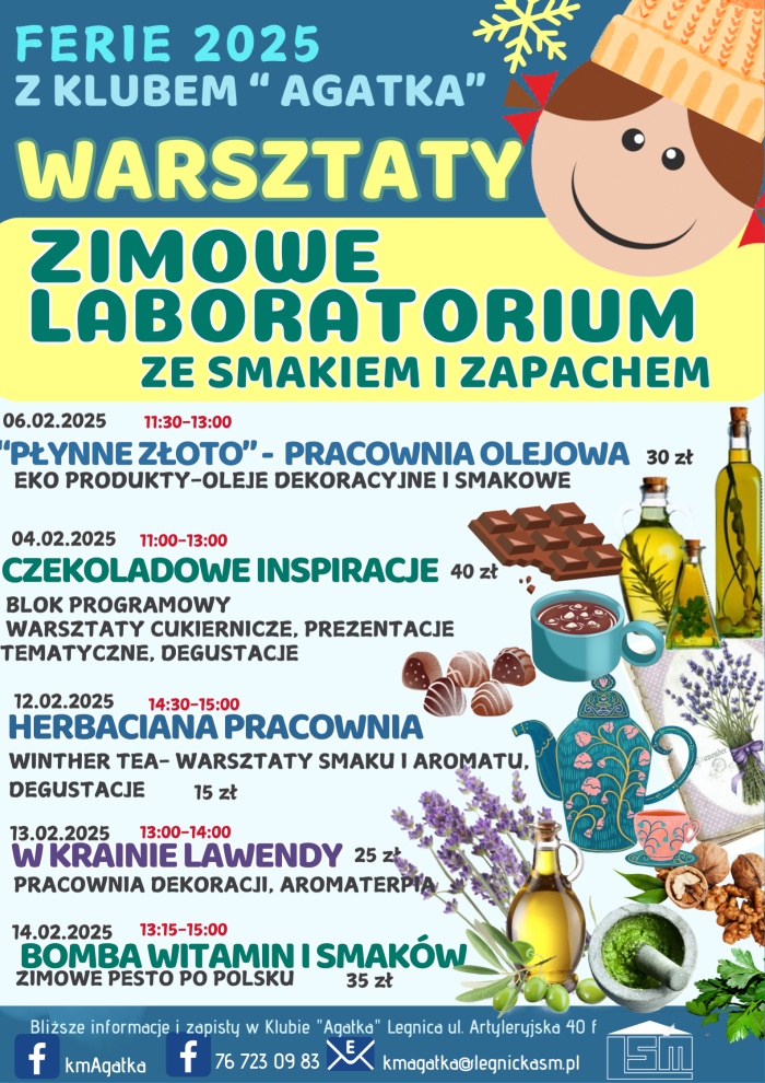 Warsztaty zimowe laboratorium