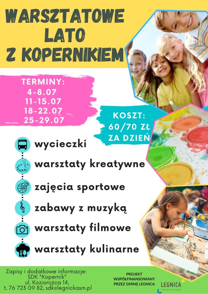 P&oacute;łkolonie letnie w SDK "Kopernik"