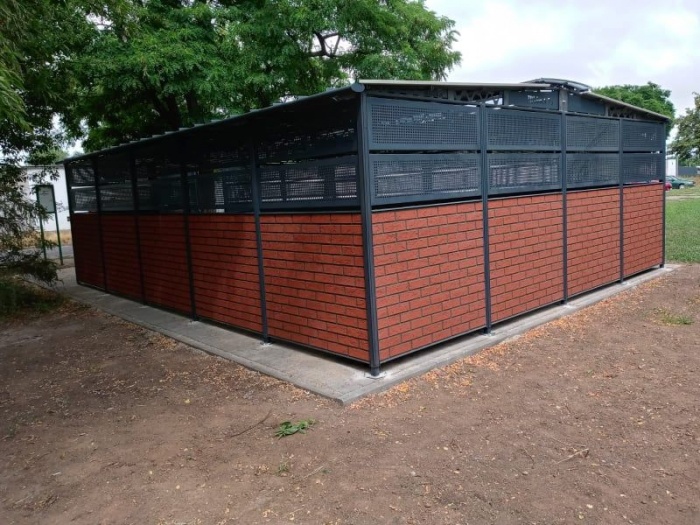 Gdzie powinny być ustawione wiaty śmietnikowe?