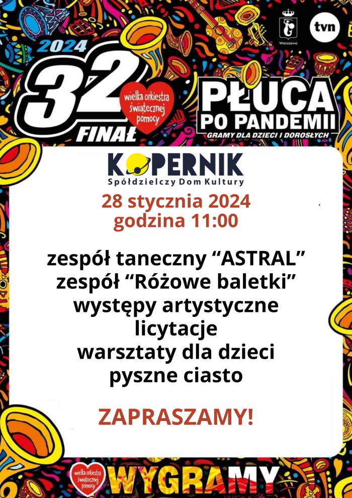 WOŚP w SDK Kopernik