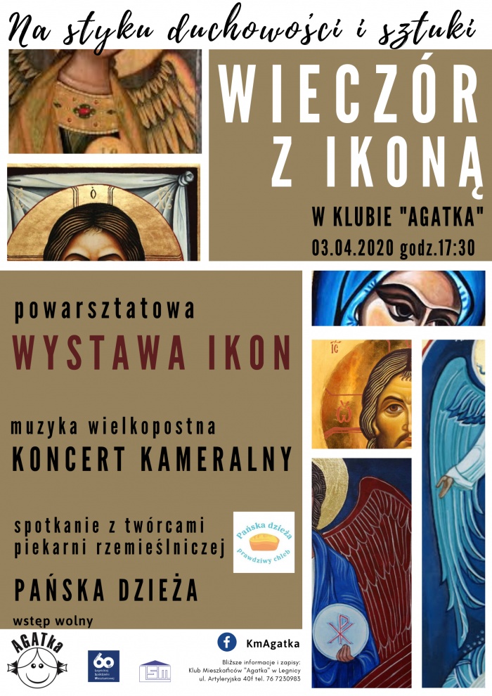 KWIETNIOWE SPOTKANIE Z IKONĄ w Klubie " Agatka" .