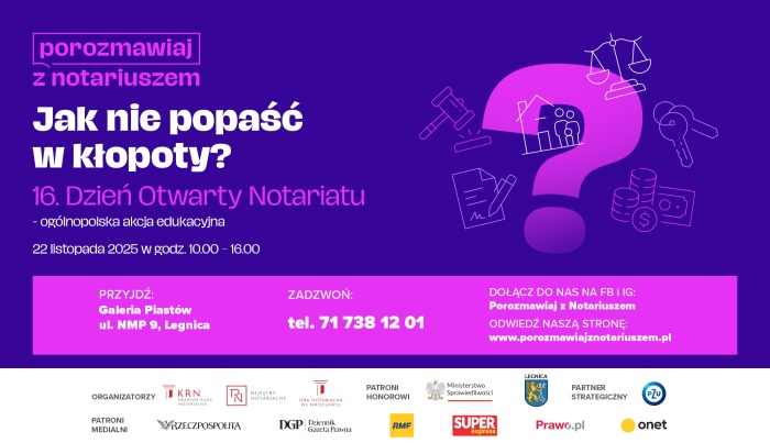 16. Dzień Otwarty Notariatu