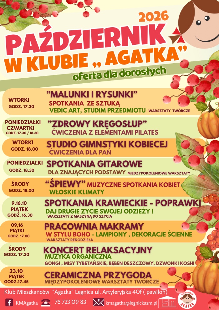 Październik w KM Agatka