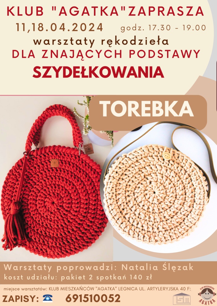 Szydełkowanie - torebka