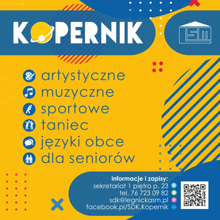 Ruszają zapisy na zajęcia w SDK "Kopernik"