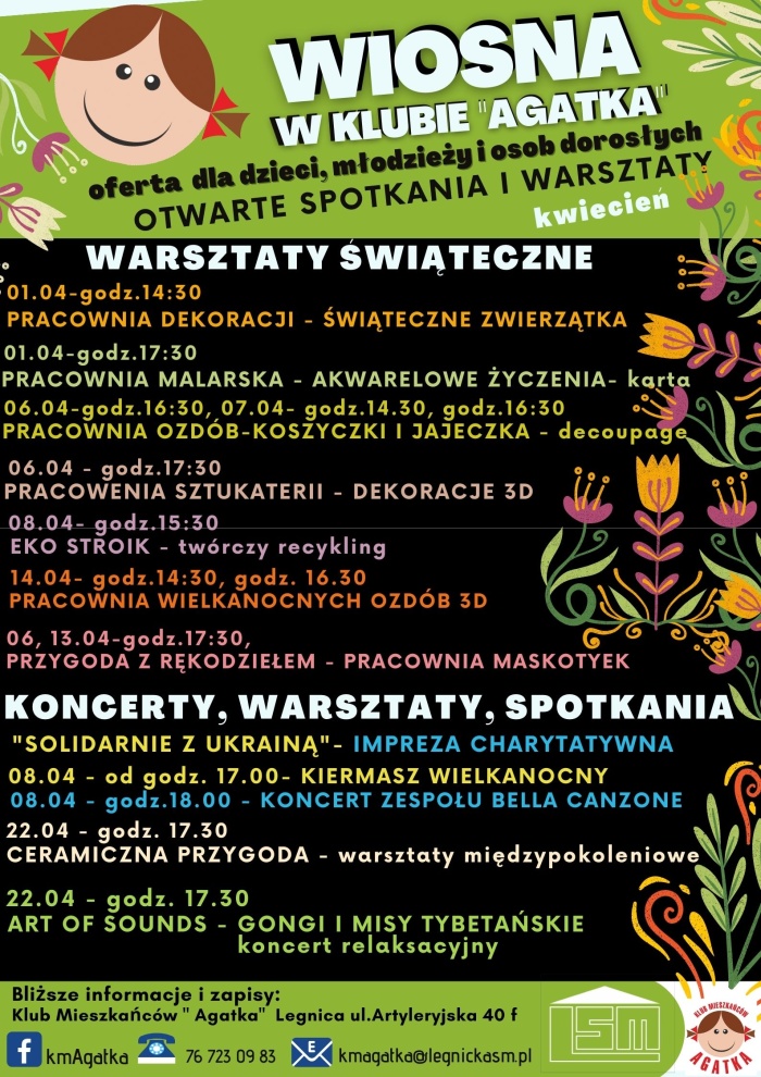 Wiosna w Klubie Agatka
