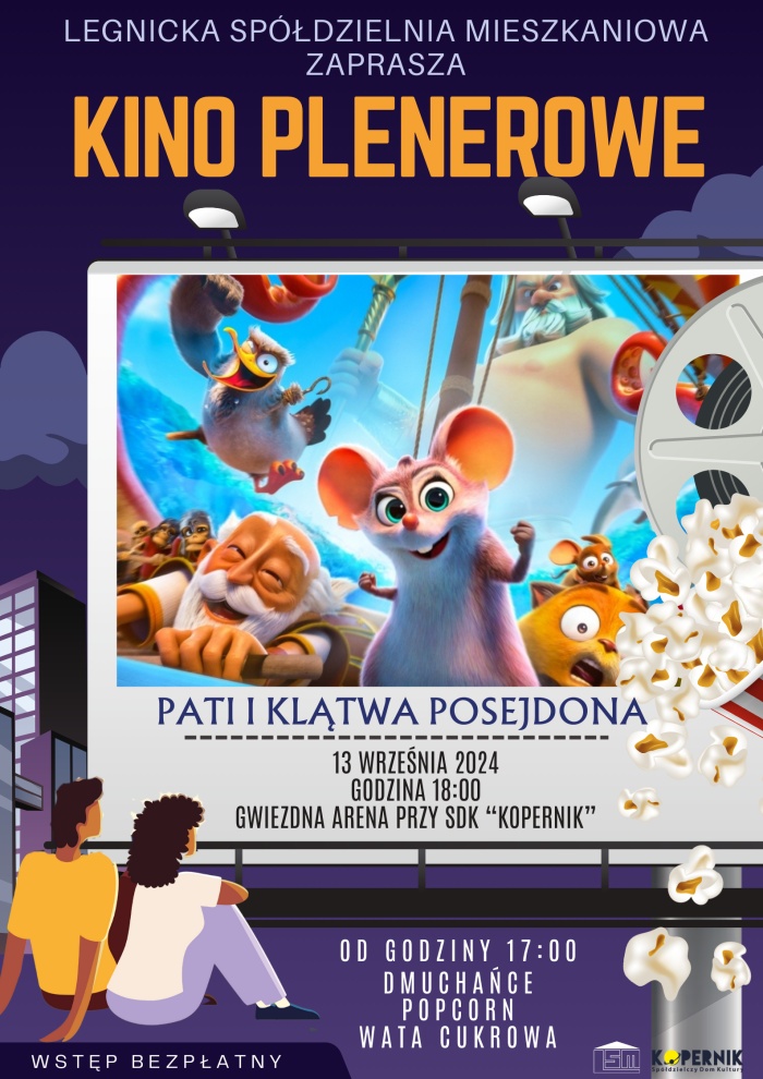 Kino plenerowe w SDK Kopernik