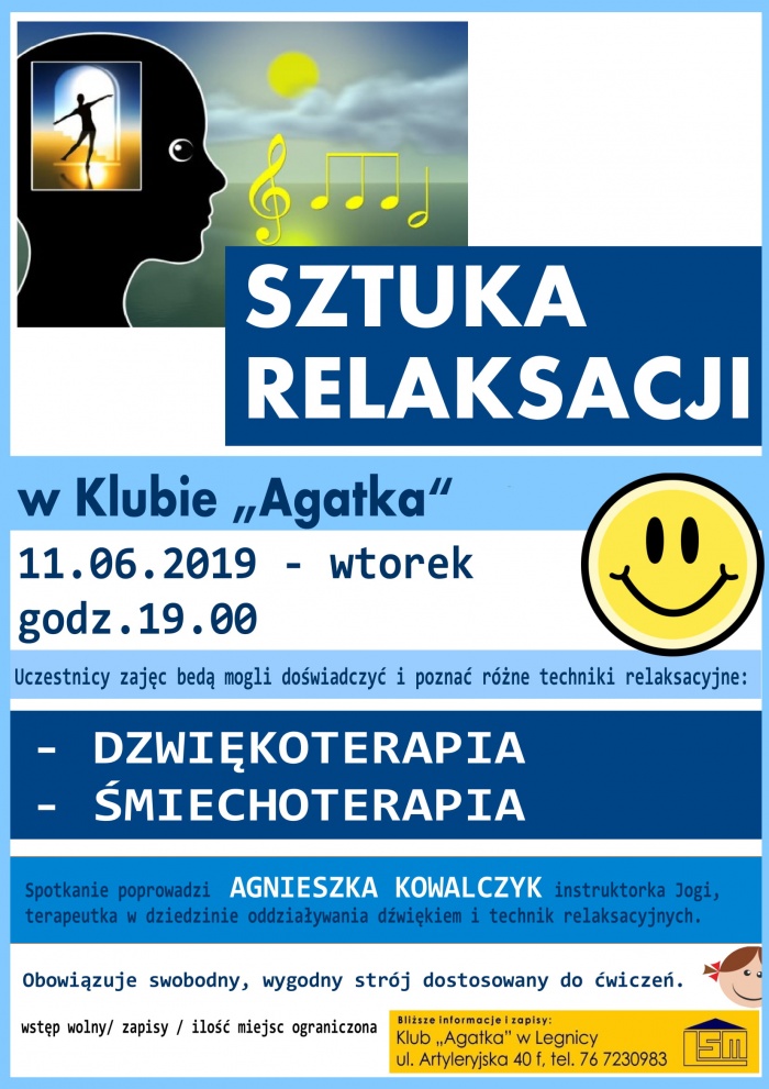 SZTUKA RELAKSACJI W "AGATCE"