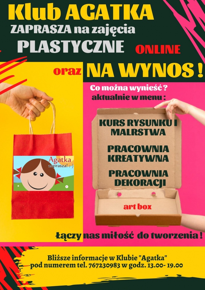 INTERNETOWA PRACOWNIA PLASTYCZNA W "AGATCE"