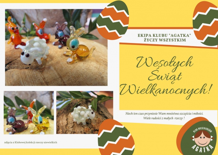 WESOŁYCH ŚWIĄT SKŁADAJĄ PRACOWNICY KLUBU "AGATKA"