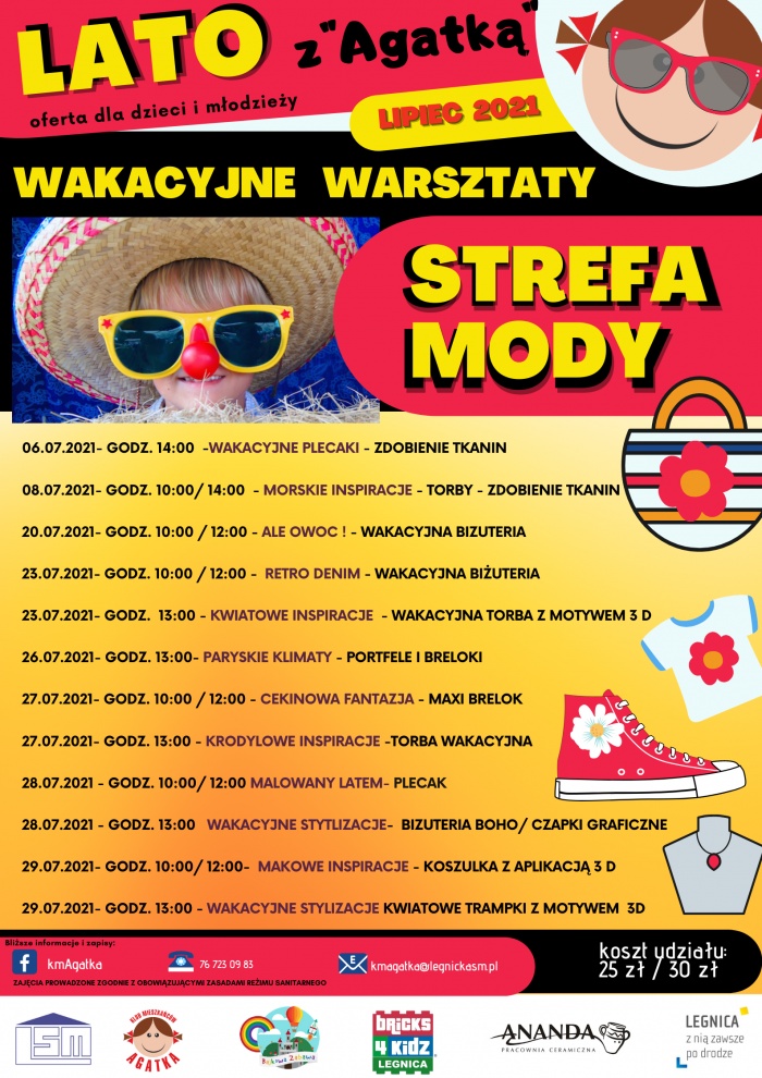 Lato z Klubem " Agatka" strefa mody