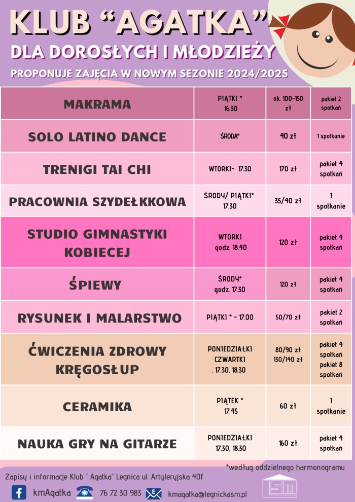 Zajęcia dla dorosłych