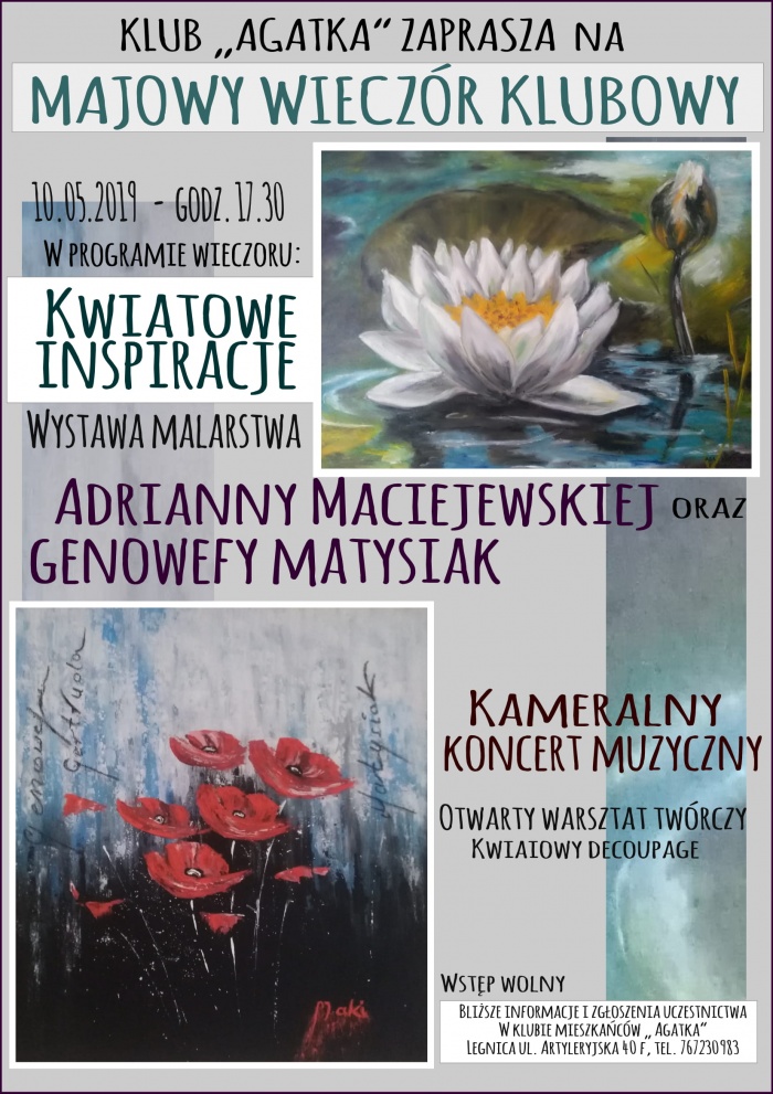 MAJOWY WIECZ&Oacute;R KLUBOWY