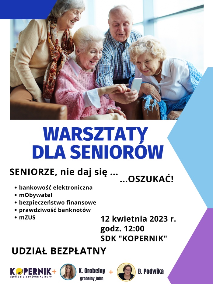 Warsztaty dla senior&oacute;w