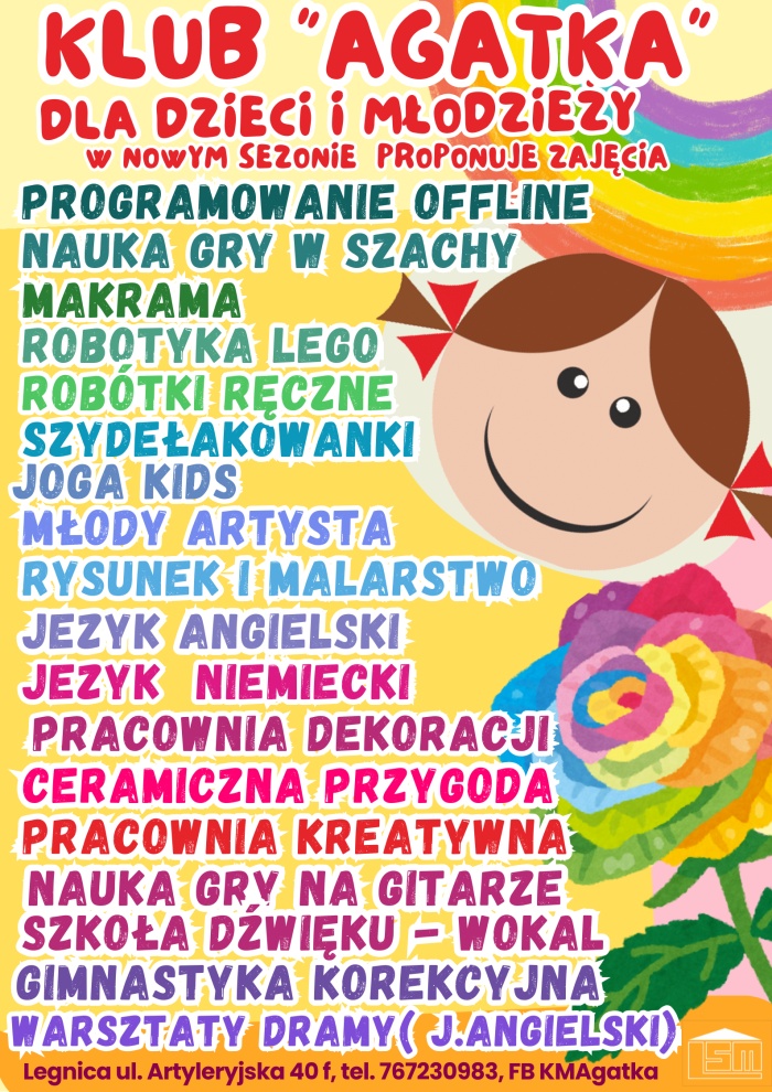 KM Agatka dla dzieci i młodzieży