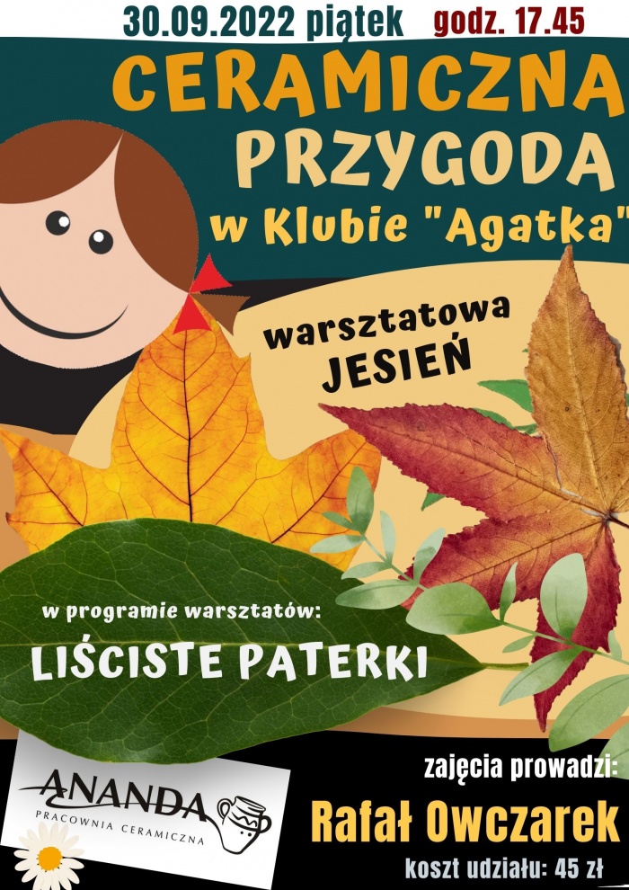 NOWA CERAMICZNA PRZYGODA w Klubie " Agatka"