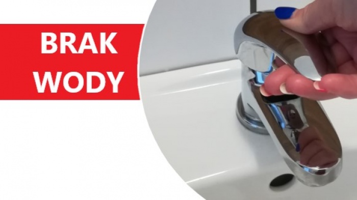 Brak dopływu wody do mieszkań