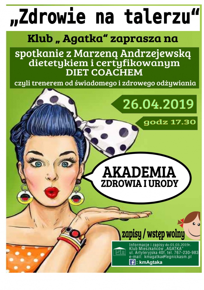 SPOTKANIE Z DIET COACHEM W KLUBIE "AGATKA"