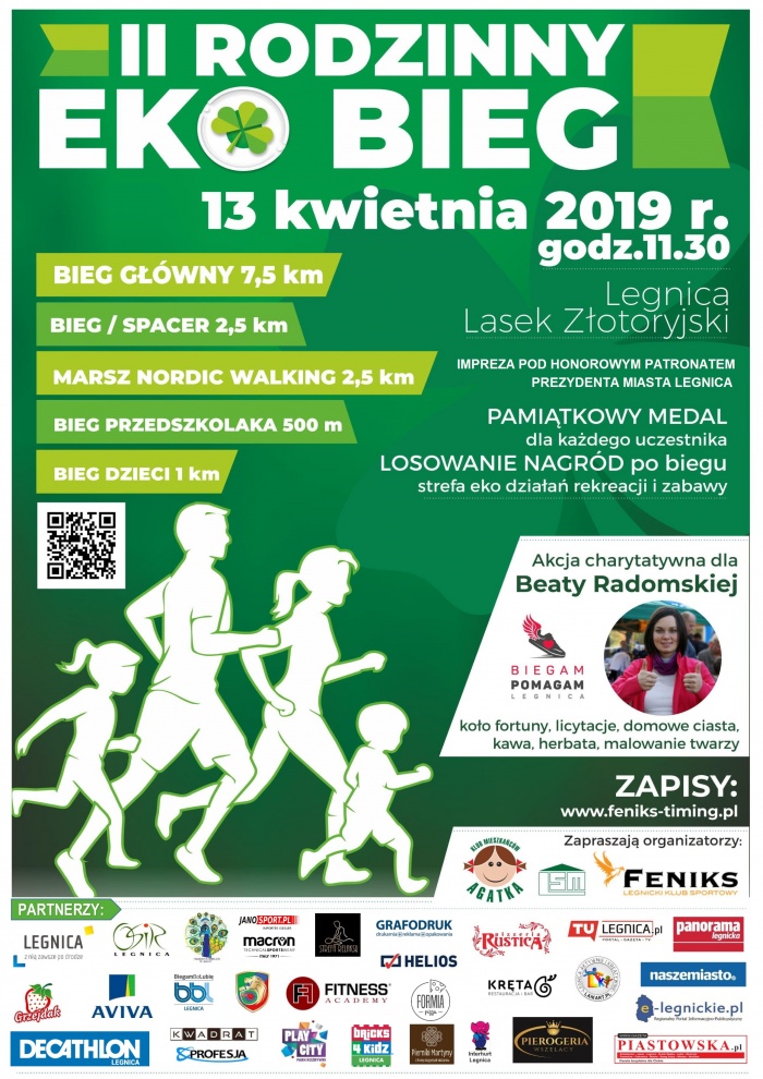 II RODZINNY EKO BIEG - ZAPISY TRWAJĄ